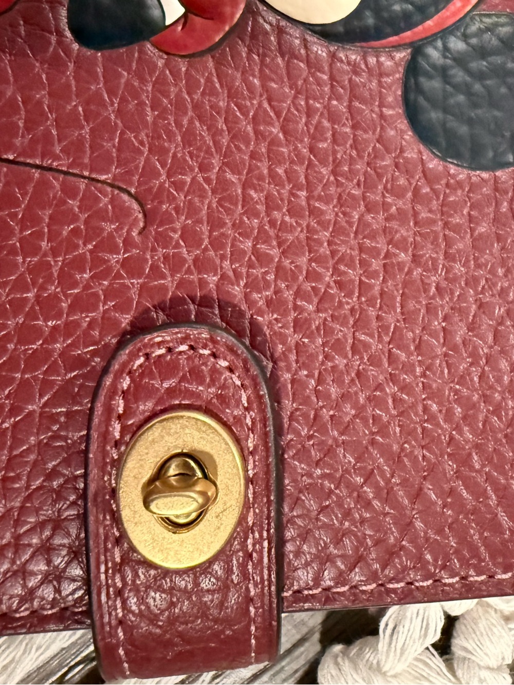 Disney X Coach Notebook In Regenerative Leather With Minnie Mouse - Picture 4 of 10